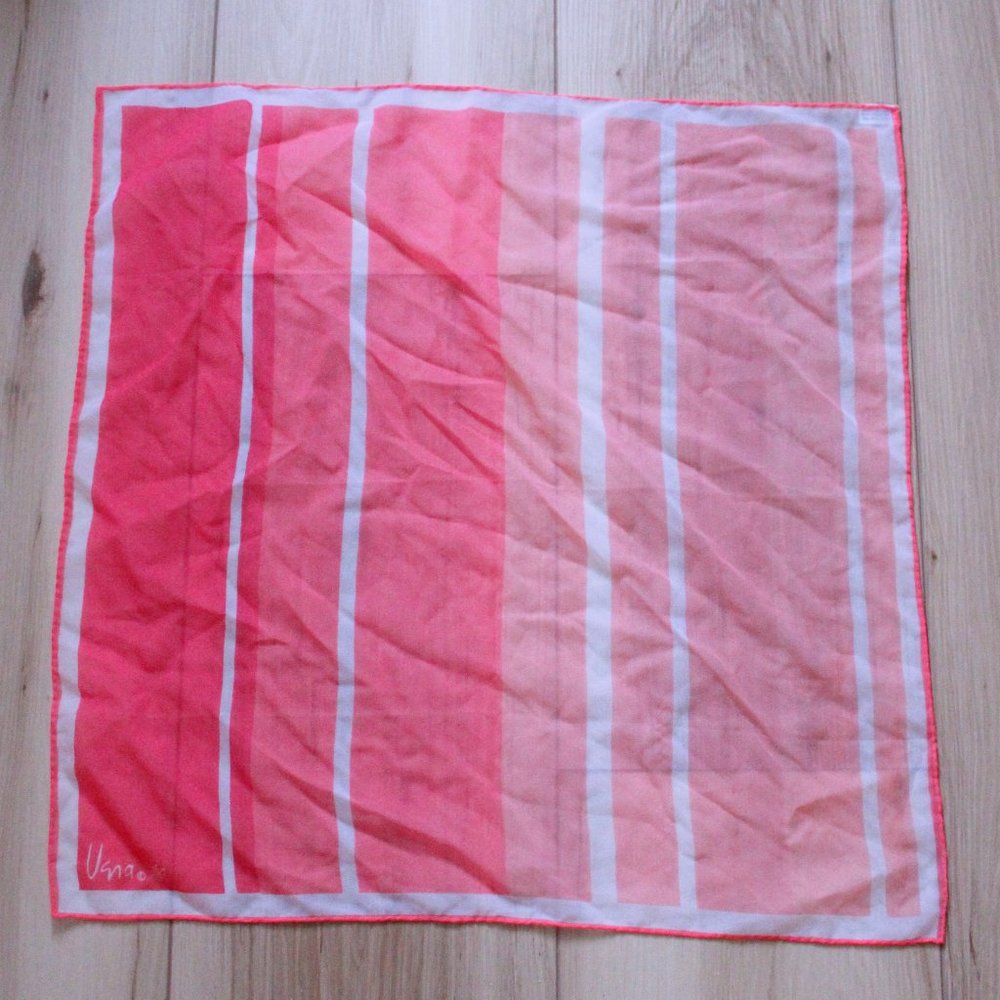 Vintage Pink Ombre Vera Neumann Scarf